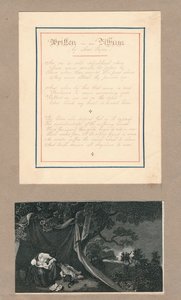 خطوط مكتوبة في ألبوم في مالطا ، c1812. بواسطة غير معروف