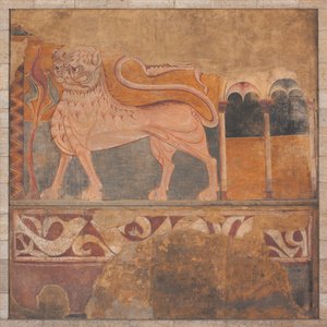 أسد بعد 1200. بواسطة غير معروف
