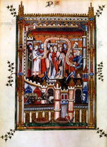 يعلن Lisbius نفسه تلميذا للمسيح ، 1317 بواسطة غير معروف