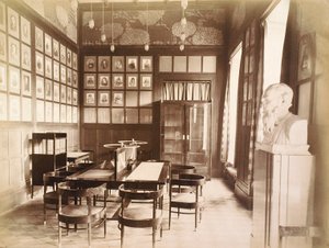 غرفة الأدب ، بيت رابطة الآداب والفنون ، روسيا ، 1900s بواسطة غير معروف