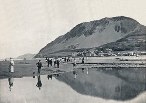 Llanfairechan - القرية وجبل Penmaenmawr ، 1895 بواسطة غير معروف