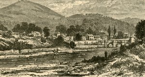 جسر لانجولين ، 1898. بواسطة غير معروف
