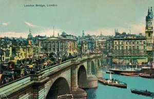 جسر لندن ، لندن ، c1910 ، c1900-1930 بواسطة غير معروف