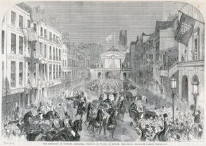ترحيب لندن بالأميرة الكسندرا ، 1863 بواسطة غير معروف