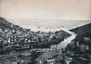 لوي - منظر من التلال ، يعرض مصب النهر ، 1895 بواسطة غير معروف
