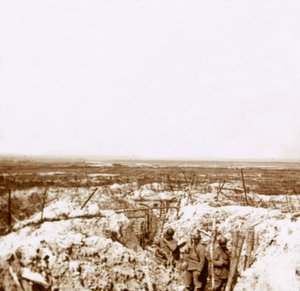 التطلع إلى الجبهة الأمامية الألمانية ، c1914-c1918 بواسطة غير معروف