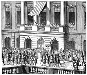 لويس الخامس عشر في ستراسبورغ ، 1744 ، 1885 بواسطة غير معروف