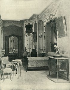 غرفة نوم لويس الخامس عشر ، التي نفذها ميزون سوبرير ، 1903. بواسطة غير معروف