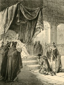 لويس الصالح التكفير لعلاج ابن أخيه ، برنارد ، c818 ، 1890. بواسطة غير معروف