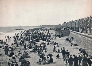 Lowestoft - على الرمال ، 1895 بواسطة غير معروف