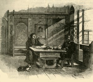 لوثر وميلانشثون ، c1500-1520 ، 1890. بواسطة غير معروف