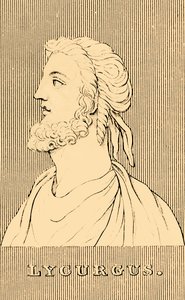 Lycurgus ، fl c820 قبل الميلاد ، 1830. بواسطة غير معروف
