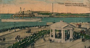 ماليكون وقلعة مورو ، هافانا ، كوبا ، c1920 بواسطة غير معروف
