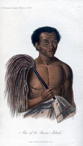 رجل من جزر ساموا ، 1848 بواسطة غير معروف