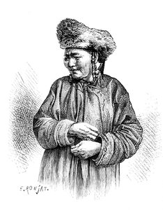 امرأة مانشو ، c1890 بواسطة غير معروف