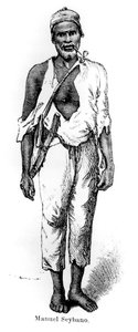 مانويل سيبانو ، سانتو دومينغو ، 1873 بواسطة غير معروف
