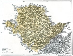 خريطة Anglesey ، 1924-1926 بواسطة غير معروف