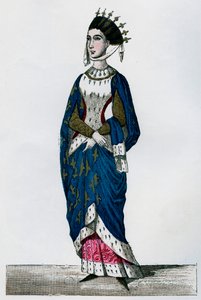 مارغريت بروفانس ، ملكة الملكة لويس التاسع من فرنسا ، القرن الثالث عشر 1882-1884 بواسطة غير معروف