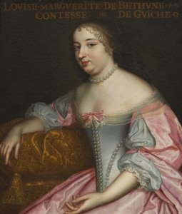 مارغريت لويز سوزان دي بيتون 1643-1726 ، كونتيسة غيش ، دوقة لود ، حوالي 1665. بواسطة غير معروف