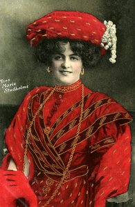 ماري ستودهولمي 1875-1930 ، الممثلة الإنجليزية ، 1907 بواسطة غير معروف