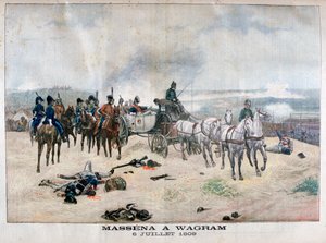 المارشال ماسينا في معركة فاغرام ، النمسا ، 5 - 6 يوليو 1809 ، 1904 بواسطة غير معروف