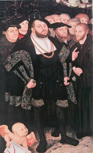 مارتن لوثر مع المصلحين ، c1530 بواسطة غير معروف