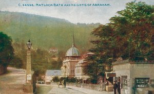 Matlock Bath ومرتفعات إبراهيم ، ديربيشاير ، c1905. بواسطة غير معروف
