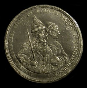 وسام القيصر الكسيس الأول من روسيا للاحتفال بميلاد بطرس الأكبر ، حوالي 1775 بواسطة غير معروف