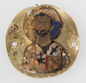 ميدالية القديس يوحنا الذهبي الفم ، بيزنطية ، من القرن العاشر إلى الحادي عشر. بواسطة غير معروف