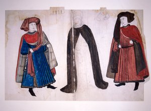 شخصيات القرون الوسطى بواسطة غير معروف