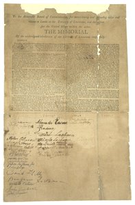 نصب تذكاري لمجلس المفوضين الموقرين لتعديل مطالبات الأراضي في إقليم لويزيانا ، 1803-1815 بواسطة غير معروف