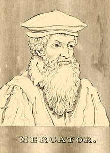 ميركاتور ، 1512-1594 ، 1830. بواسطة غير معروف