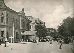 شارع ميرشانت ، رانجون ، 1900. بواسطة غير معروف