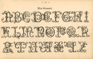الزينة المعدنية ، 1862 بواسطة غير معروف