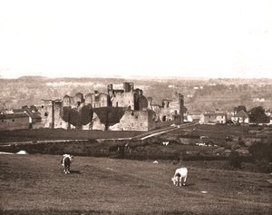 قلعة ميدلهام ، يوركشاير ، 1894. بواسطة غير معروف