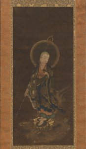 Mikaeri Jizo Bosatsu ، القرن الرابع عشر. بواسطة غير معروف