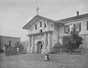 ميشن دولوريس ، سان فرانسيسكو ، كاليفورنيا ، c1897. بواسطة غير معروف