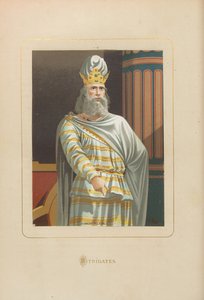 ميثريدس. من: مشاهير الرجال والنساء في كل العصور بواسطة خوان لاندا ، 1875-1877. بواسطة غير معروف