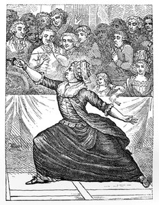 Miss la Chevaliere dEon de Beaumont المبارزة ، القرن الثامن عشر بواسطة غير معروف