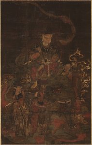 مونجو والحاضرون ، 1200s. بواسطة غير معروف