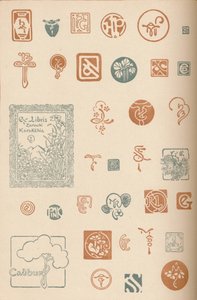 حروف وعلامات ، c1890 ، 1905 بواسطة غير معروف