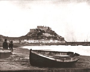 قلعة مونت أورجيل ، جيرسي ، 1894. بواسطة غير معروف