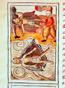 مونتيزوما الثاني ، آخر إمبراطور أزتيكي ، 1520 بواسطة غير معروف