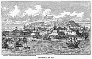 مونتريال في 1729 ، 1877 بواسطة غير معروف