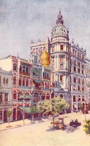 مبنى مغربي وسادة. مكاتب Guinles ، Avenida Rio Branco ، 1914 بواسطة غير معروف