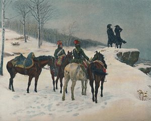 مورو ورئيس أركانه ، الرائد ديسولز ، 1800 ، 1876 ، 1896 بواسطة غير معروف