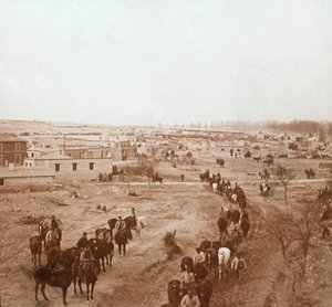 جنود الخيالة ، السوم توربي ، شمال فرنسا ، c1914-c1918 بواسطة غير معروف