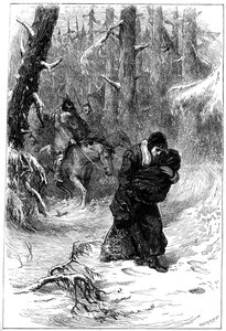 السيدة رولاندسون والهنود ، 1676 ج 1880 بواسطة غير معروف