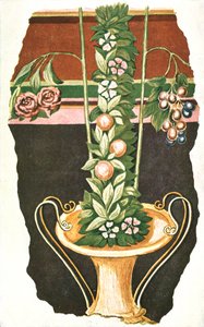 لوحة جدارية في فيلا رومانية ، كوموجني ، سويسرا ، 1928. بواسطة غير معروف