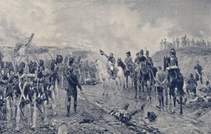 نابليون والحرس القديم قبل واترلو ، 1815 ، 1896 بواسطة غير معروف